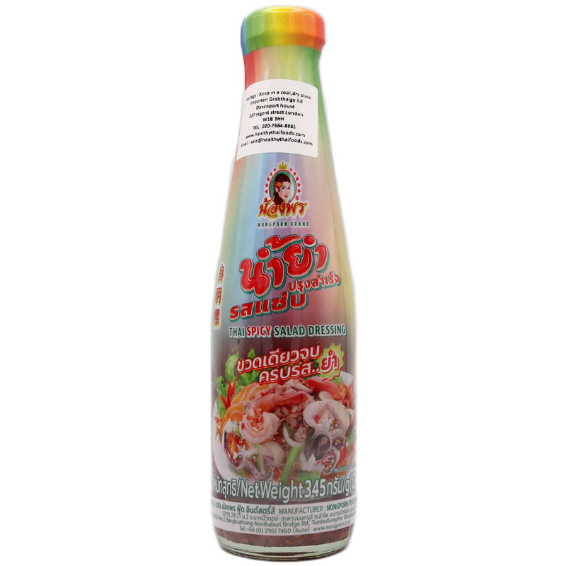 Nongporn Brand Thai Spicy Salad Dressing 345g - Tuk Tuk Mart