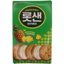 Lotte Sand Biscuit Pineapple Flavour (52.5g*6pcs) 315g - Tuk Tuk Mart