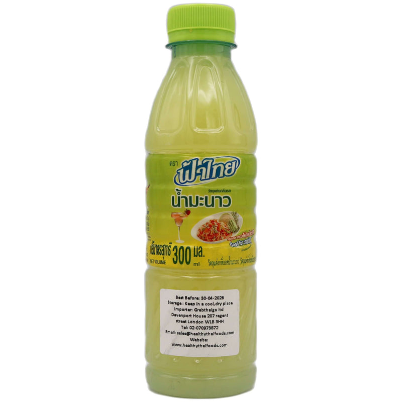 Fa Thai Lime Juice Flavour 300ml - Tuk Tuk Mart