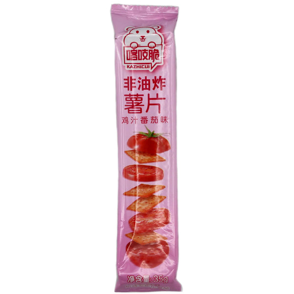 Kazhicui Potato Chips (Chicken with Tomato Sauce Flavour) 35g - Tuk Tuk Mart