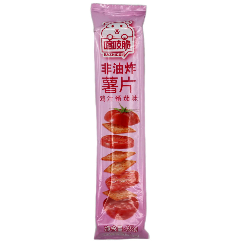 Kazhicui Potato Chips (Chicken with Tomato Sauce Flavour) 35g - Tuk Tuk Mart