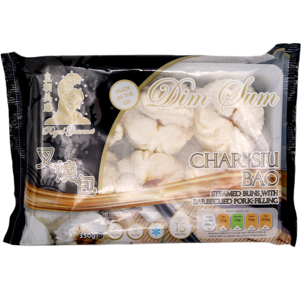 Royal Gourmet Char Siu (BBQ Pork) Bun 叉燒包 (6pcs) 350g - Tuk Tuk Mart