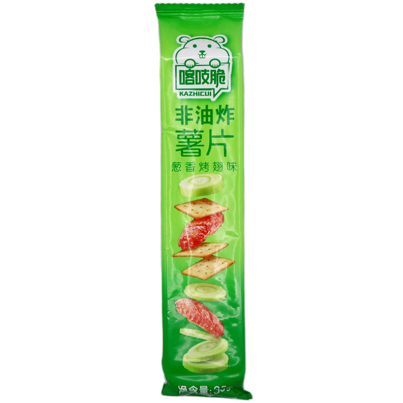 Kazhicui Potato Chips (Spring Onion with Chicken Wings Flavour) 35g - Tuk Tuk Mart