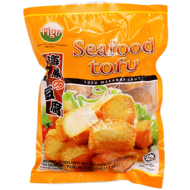 Figo Seafood Tofu 海鮮豆腐 500g (Frozen) - Tuk Tuk Mart