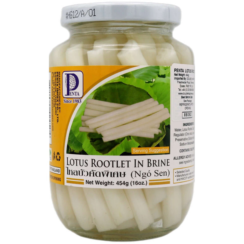 Penta Lotus Rootlet in Brine 454g - Tuk Tuk Mart