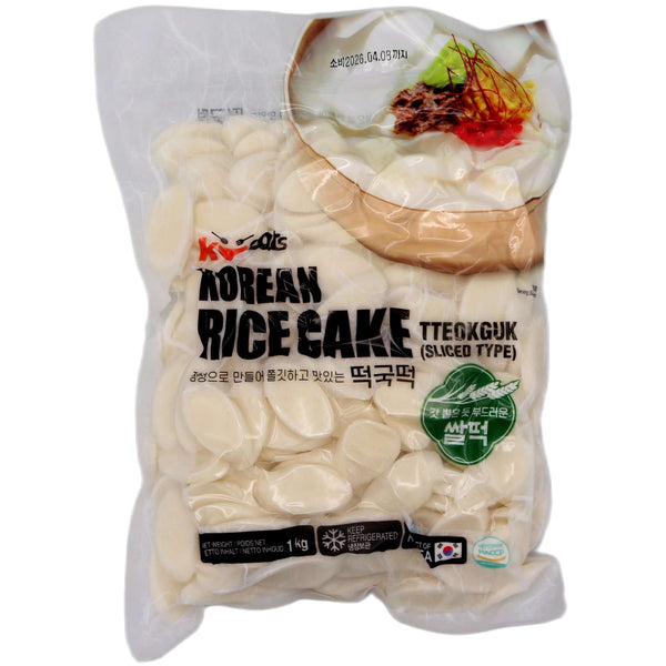 K-Eats Korean Rice Cake 1kg (Chilled) - Tuk Tuk Mart