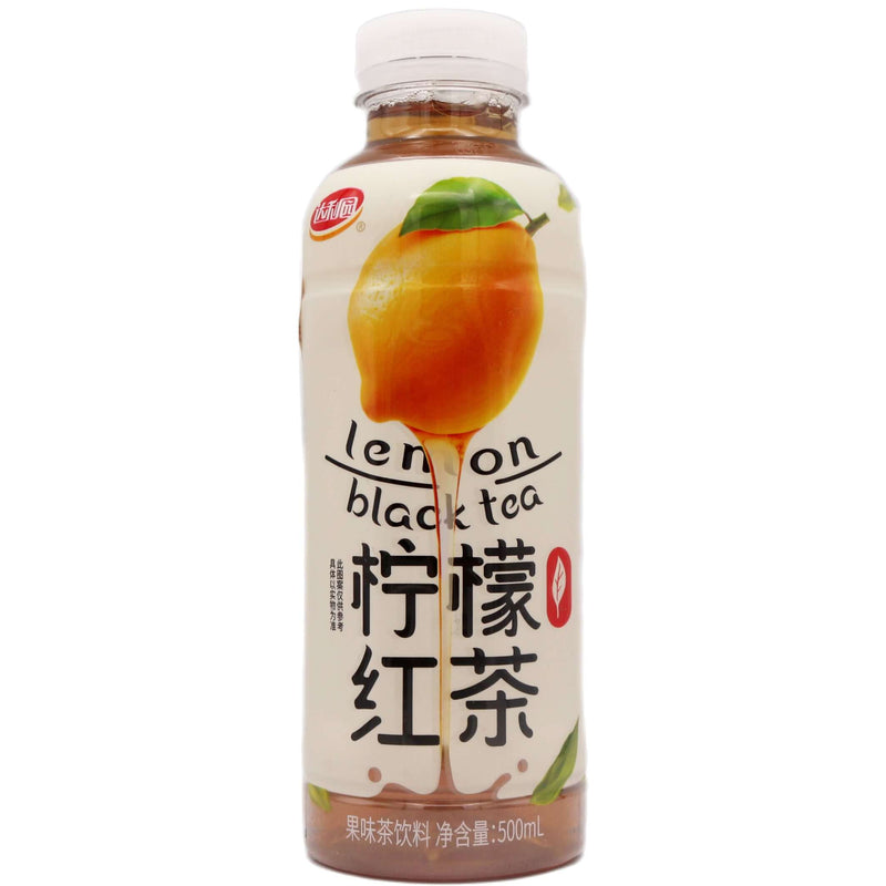 Daliyuan Lemon Black Tea 達利園 檸檬紅茶 500ml - Tuk Tuk Mart