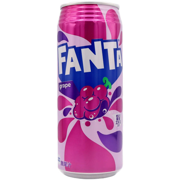 Fanta Soda Grape Flavour (Japan) 500ml - Tuk Tuk Mart