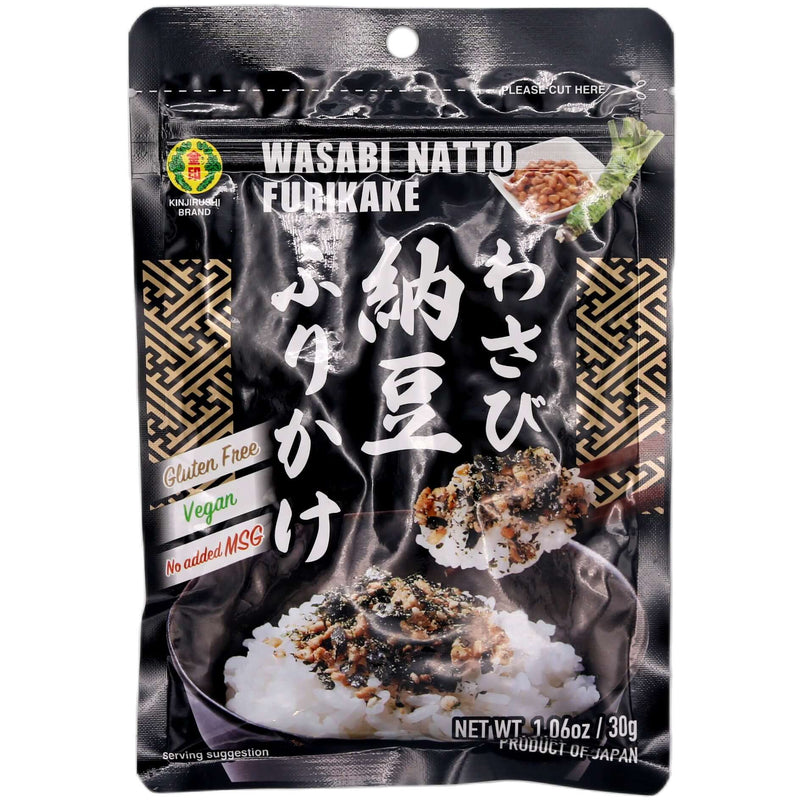 Kinjirushi Wasabi Natto Furikake 30g - Tuk Tuk Mart