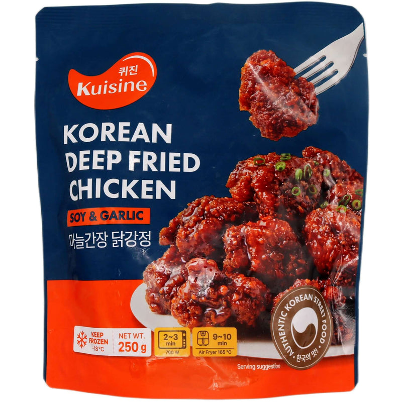 Kuisine Korean Deep Fried Chicken Soy & Garlic 250g (Frozen) - Tuk Tuk Mart
