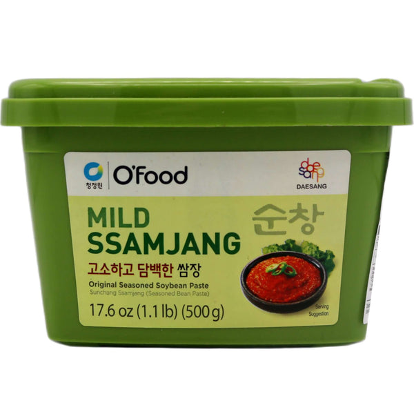Daesang Chung Jung One Seasoned Soy Bean Paste (Mild Ssamjang) 500g - Tuk Tuk Mart