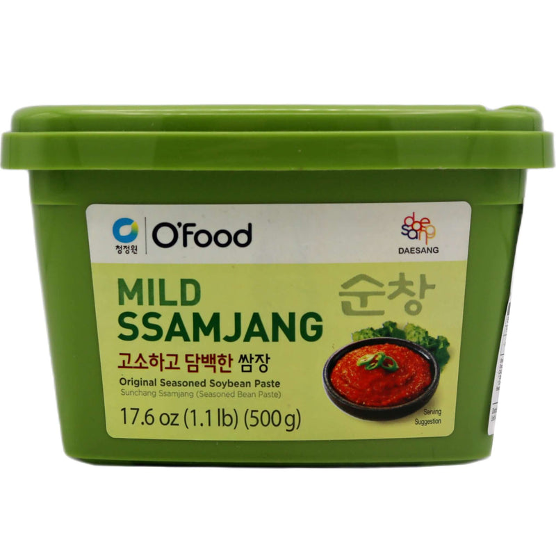 Daesang Chung Jung One Seasoned Soy Bean Paste (Mild Ssamjang) 500g - Tuk Tuk Mart
