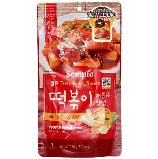 Sempio Topokki (Tteokbokki) Sauce Hot & Spicy 150g - Tuk Tuk Mart