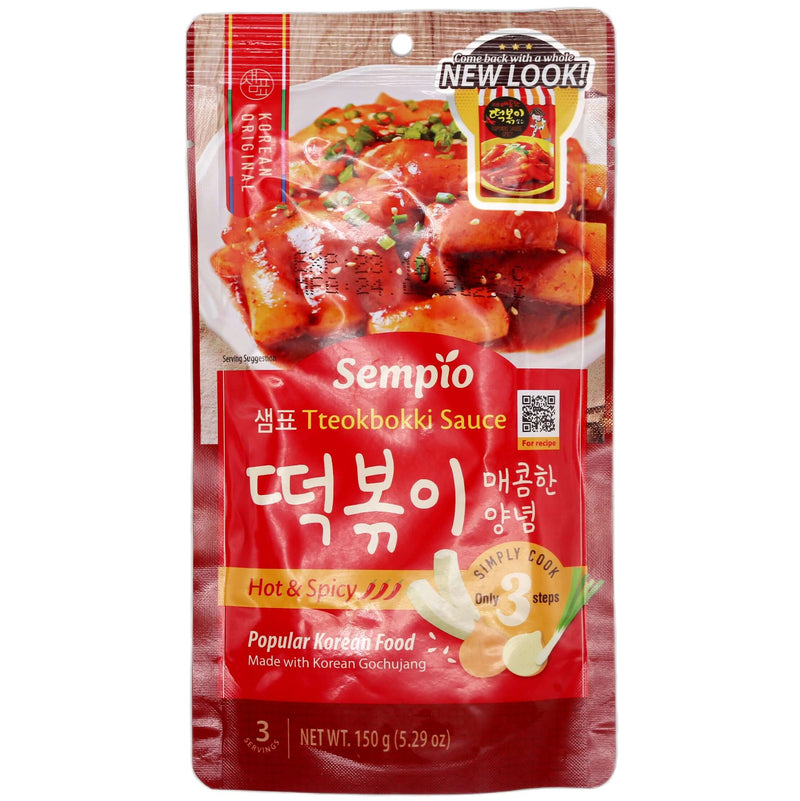 Sempio Topokki (Tteokbokki) Sauce Hot & Spicy 150g - Tuk Tuk Mart