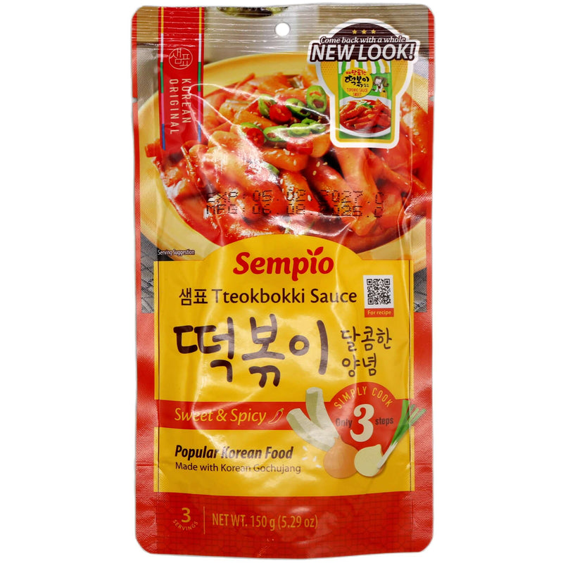 Sempio Topokki (Tteokbokki) Sauce Sweet & Spicy 150g - Tuk Tuk Mart