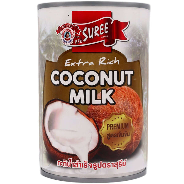 Suree Extra Rich Coconut Milk (Box) (400ml*24pcs) (B.B.D 30 JUNE 2026) - Tuk Tuk Mart