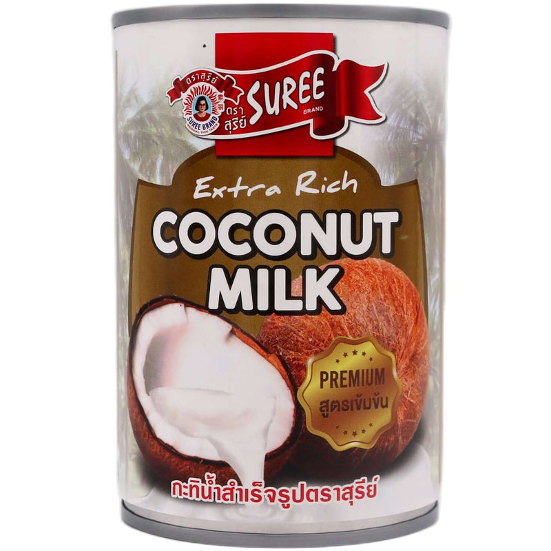 Suree Extra Rich Coconut Milk (Box) (400ml*24pcs) (B.B.D 30 JUNE 2026) - Tuk Tuk Mart