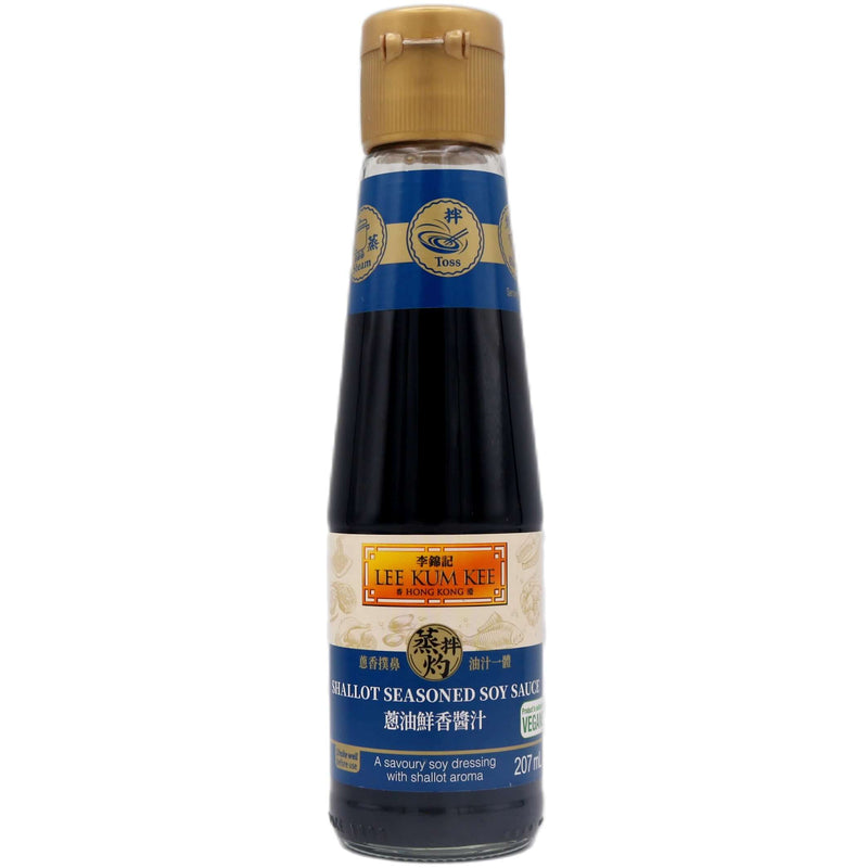 Lee Kum Kee Shallot Seasoned Soy Sauce 李錦記 蔥油鮮香醬汁 207ml - Tuk Tuk Mart
