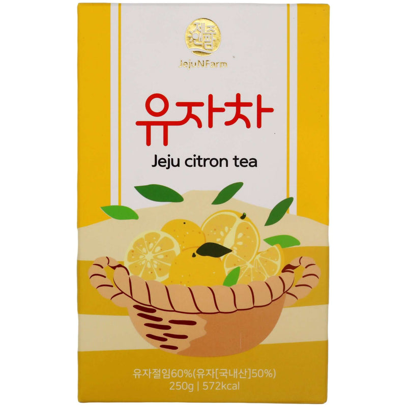 JejuNFarm Jeju Citron Tea Stick (10pcs) 250g - Tuk Tuk Mart