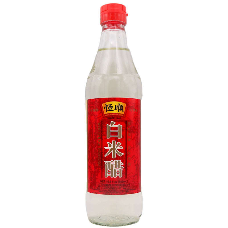 Heng Shun Brand Rice Vinegar 恆順白米醋 500ml - Tuk Tuk Mart
