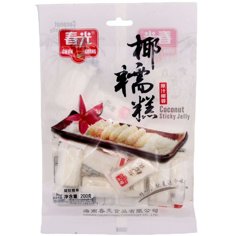 Chun Guang Coconut Sticky Jelly 200g - Tuk Tuk Mart