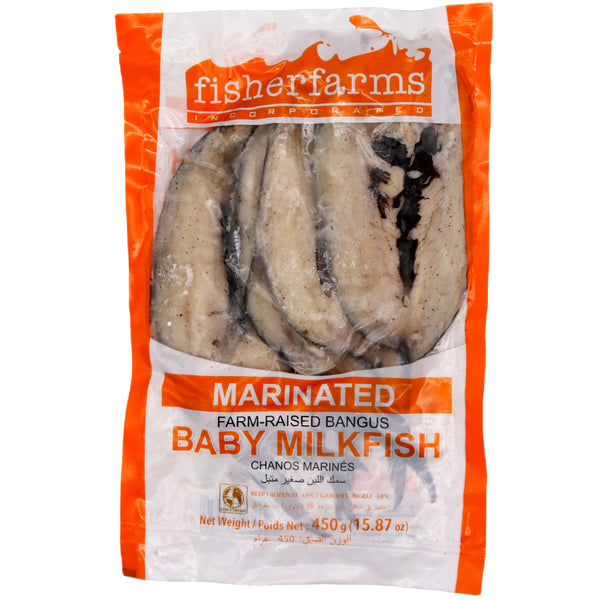 Fisherfarms Marinated Baby Milkfish (Bangus) 450g (Frozen) - Tuk Tuk Mart