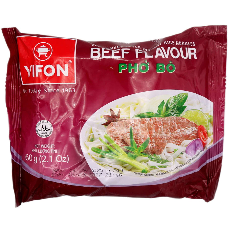 Vifon Instant Noodles Beef Flavour 65g - Tuk Tuk Mart