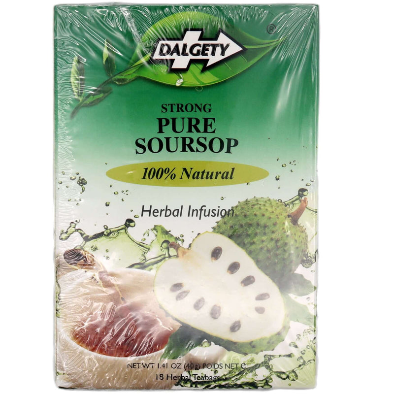 Dalgety Strong Pure Soursop Herbal Infusion (18 Herbal Teabags) 40g - Tuk Tuk Mart