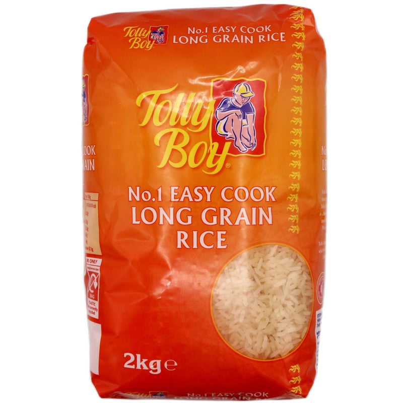 Tolly Boy No.1 Easy Cook Long Grain Rice 2kg - Tuk Tuk Mart