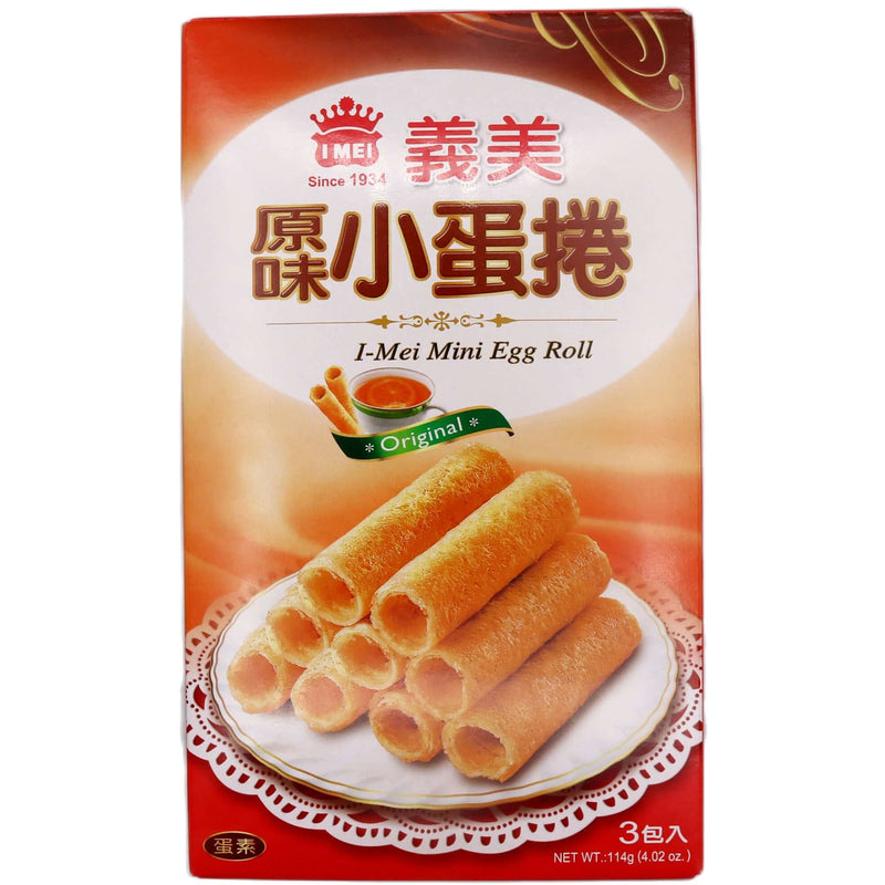 I Mei Original Mini Egg Roll 114g - Tuk Tuk Mart