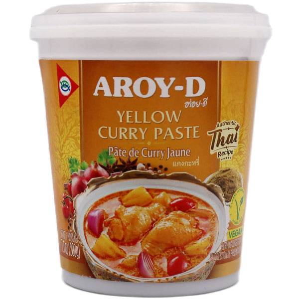 Aroy-D Yellow Curry Paste 200g - Tuk Tuk Mart