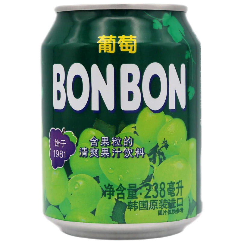 Haitai Bon Bon Grape Juice with Pulp 238ml - Tuk Tuk Mart