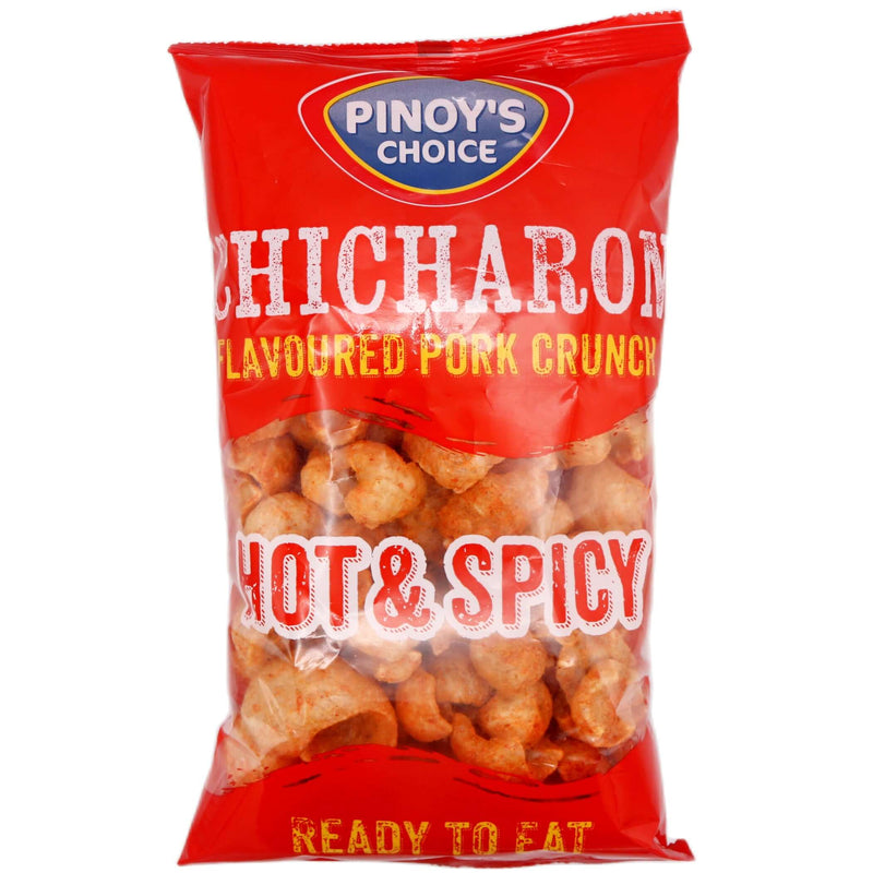 Pinoy's Choice Pork Rinds Hot & Spicy Flavour 100g - Tuk Tuk Mart