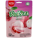 Amos Peelerz Peelable Lychee Flavour Gummy Candy 65g - Tuk Tuk Mart