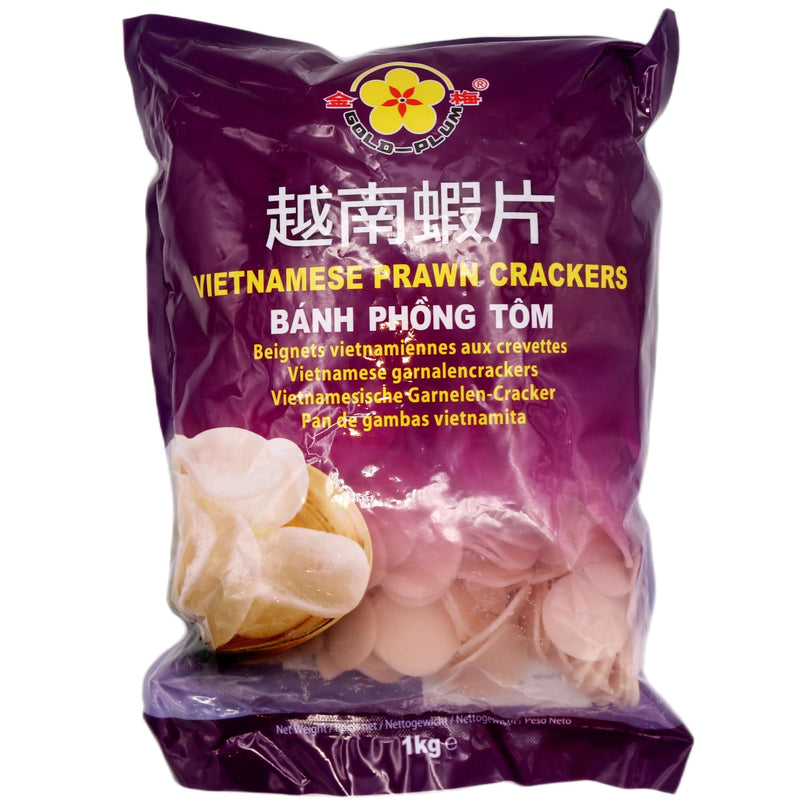 Gold Plum Vietnamese Prawn Crackers 1kg - Tuk Tuk Mart