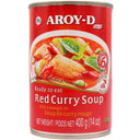 Aroy-D Ready To Eat Red Curry Soup 400g - Tuk Tuk Mart