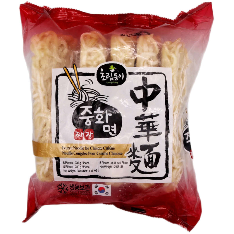 Choripdong Frozen Noodle for Chinese Cuisine (5pcs*230g) 1150g (Frozen) - Tuk Tuk Mart