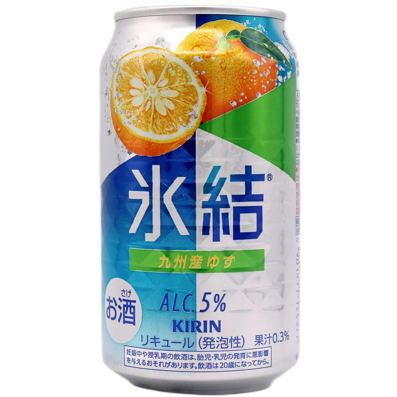 Kirin Hyoketsu Kyushu Yuzu Flavour (Alc. 5% Vol.) 350ml - Tuk Tuk Mart