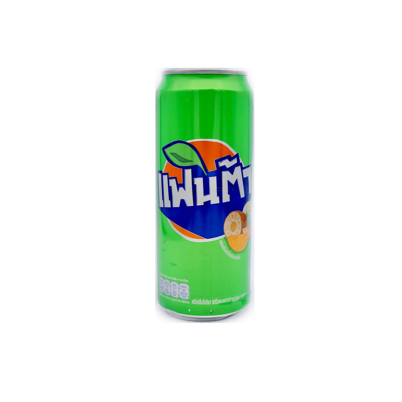 *Fanta Green Soda Flavour (Banana, Pineapple and Orange) (Can) 325ml - Tuk Tuk Mart
