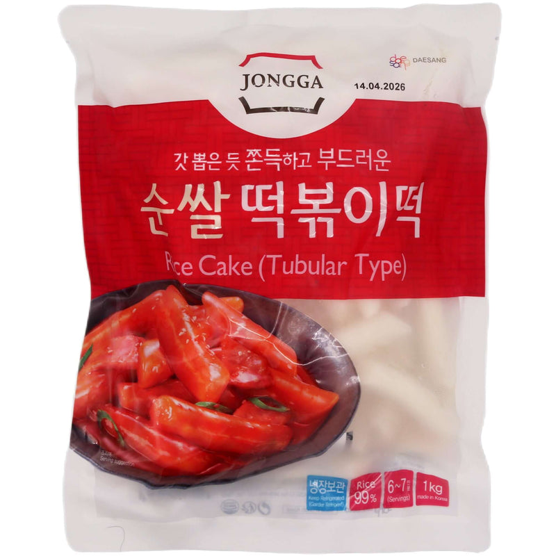 Jongga Rice Cake (Tubular Type) 1kg - Tuk Tuk Mart