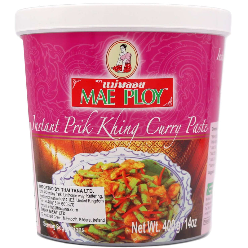 Mae Ploy Instant Prik Khing Curry Paste 400g - Tuk Tuk Mart