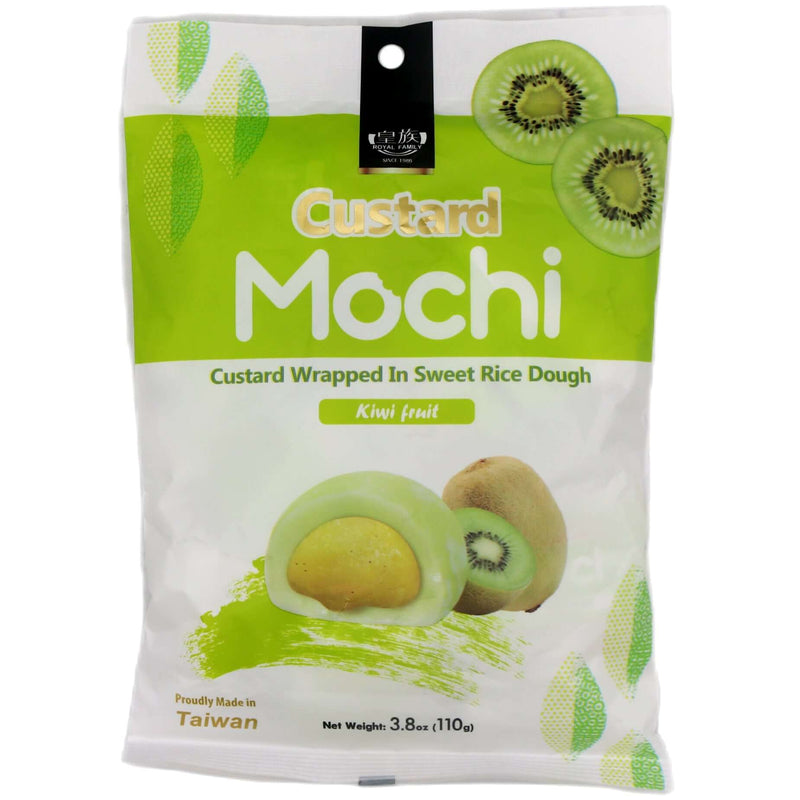 Royal Family Custard Mochi Kiwi Flavour 110g - Tuk Tuk Mart
