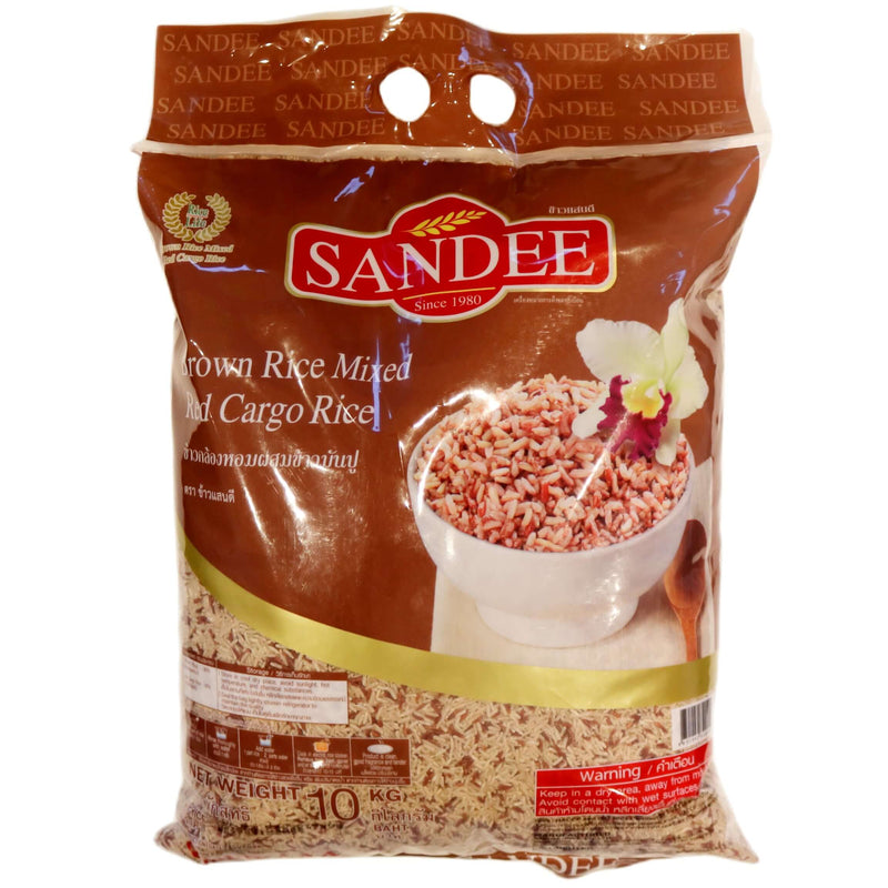 Sandee Brown Rice Mixed Red Cargo Rice 10kg - Tuk Tuk Mart