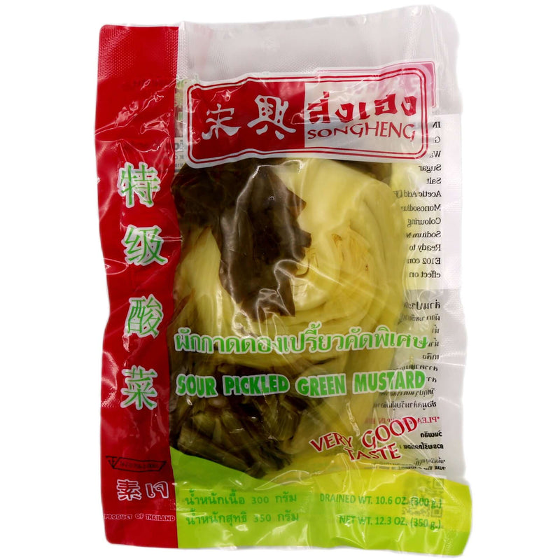 Songheng Sour Pickled Green Mustard 350g - Tuk Tuk Mart