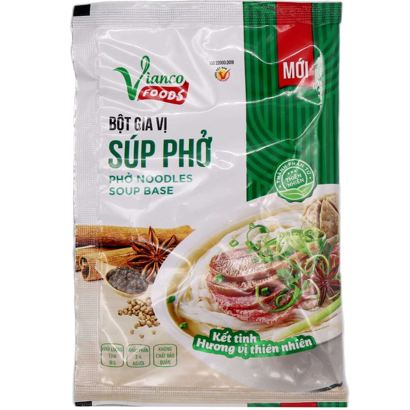 Vianco Foods Phở Noodles Soup Base 18g - Tuk Tuk Mart
