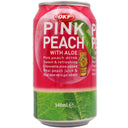 OKF Pink Peach Drink with Aloe 340ml - Tuk Tuk Mart