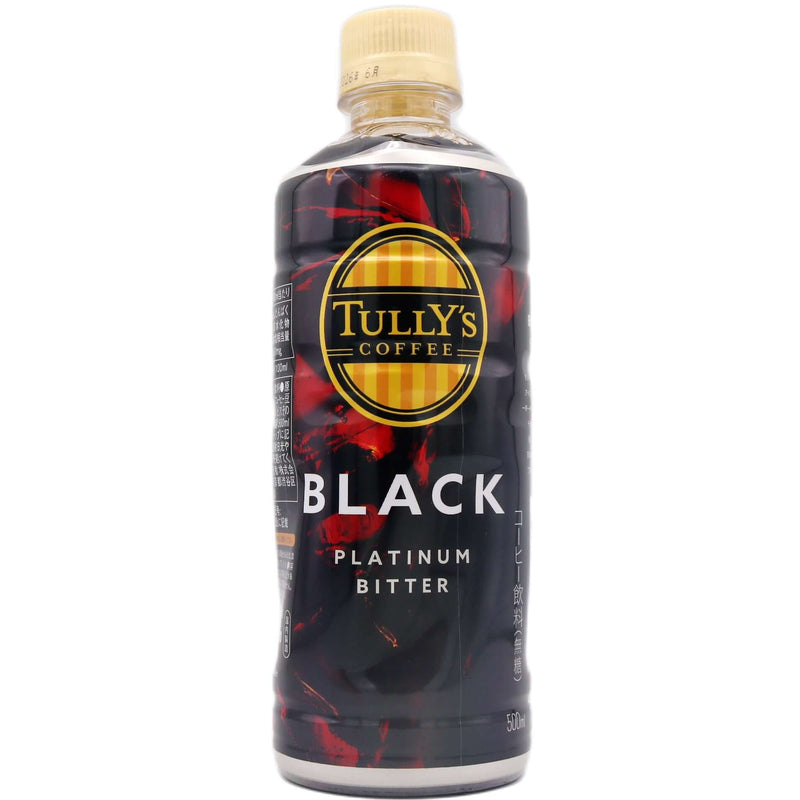 ITO EN Tully's Coffee Platinum Bitter Black Coffee 500ml - Tuk Tuk Mart