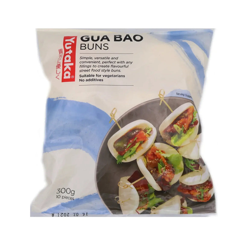 Yutaka Gua Bao Buns 割包 300g  (10 pieces )(Frozen) - Tuk Tuk Mart