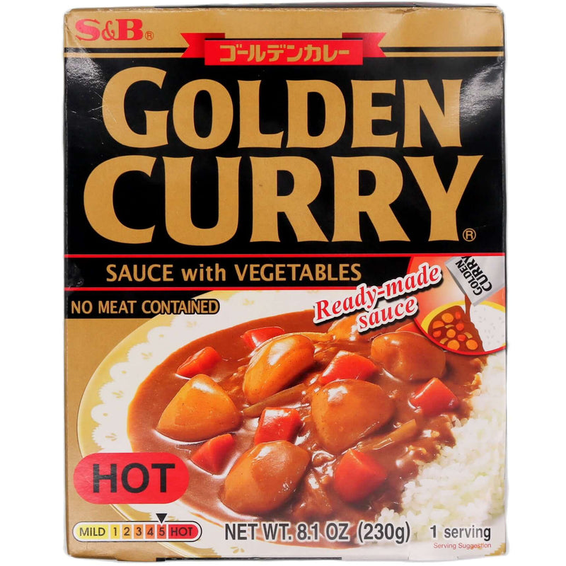 S&B Golden Curry Sauce with Vegetables (Ready Made) 200g - Tuk Tuk Mart