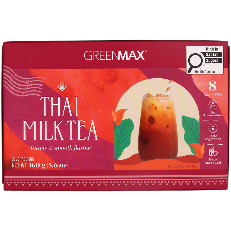 Greenmax Thai Milk Tea (20g*8pcs) 160g - Tuk Tuk Mart